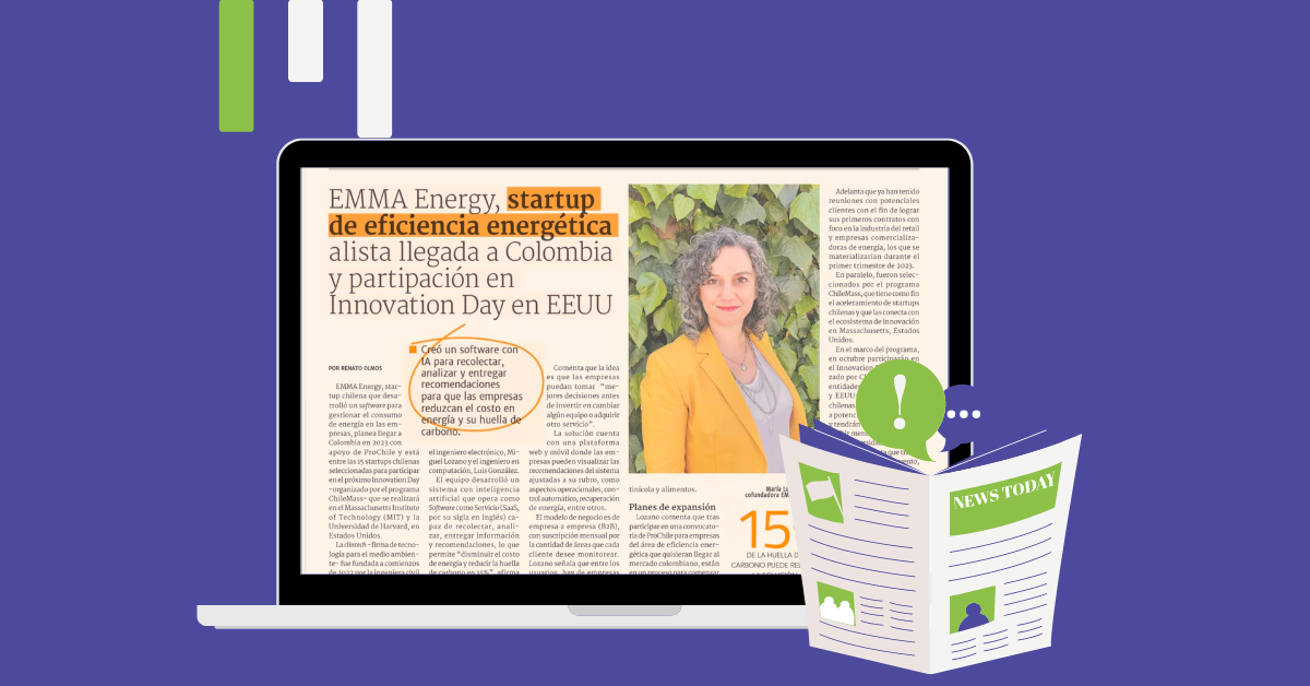Startup de eficiencia energética chilena mira hacia Colombia y Estados Unidos – Diario Financiero