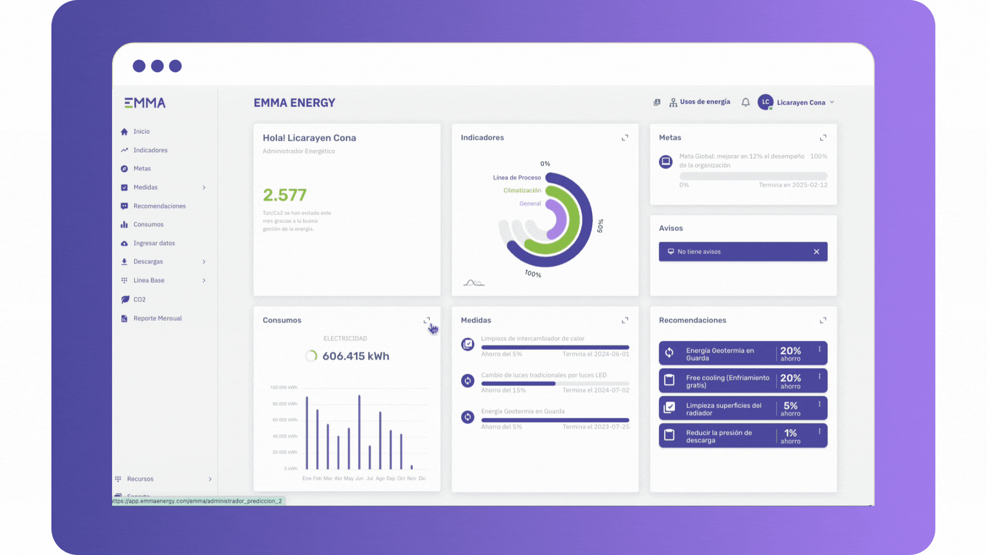 registro de datos para eficiencia energetica